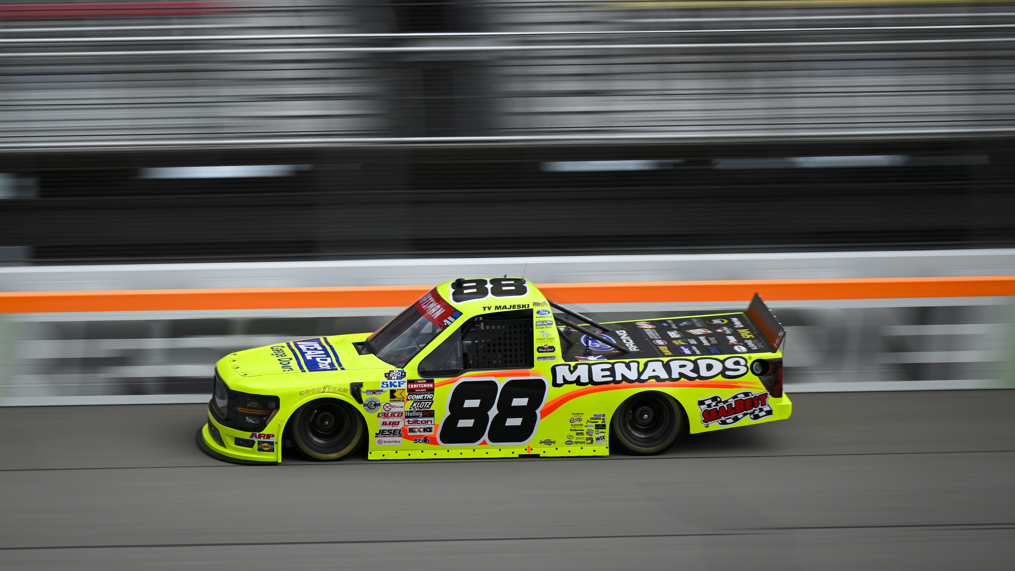 Ty Majeski Clinches Truck Series Pole at Michigan