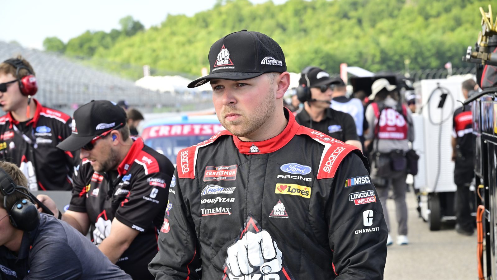 Layne Riggs Secures Pole for New Hampshire Truck Race