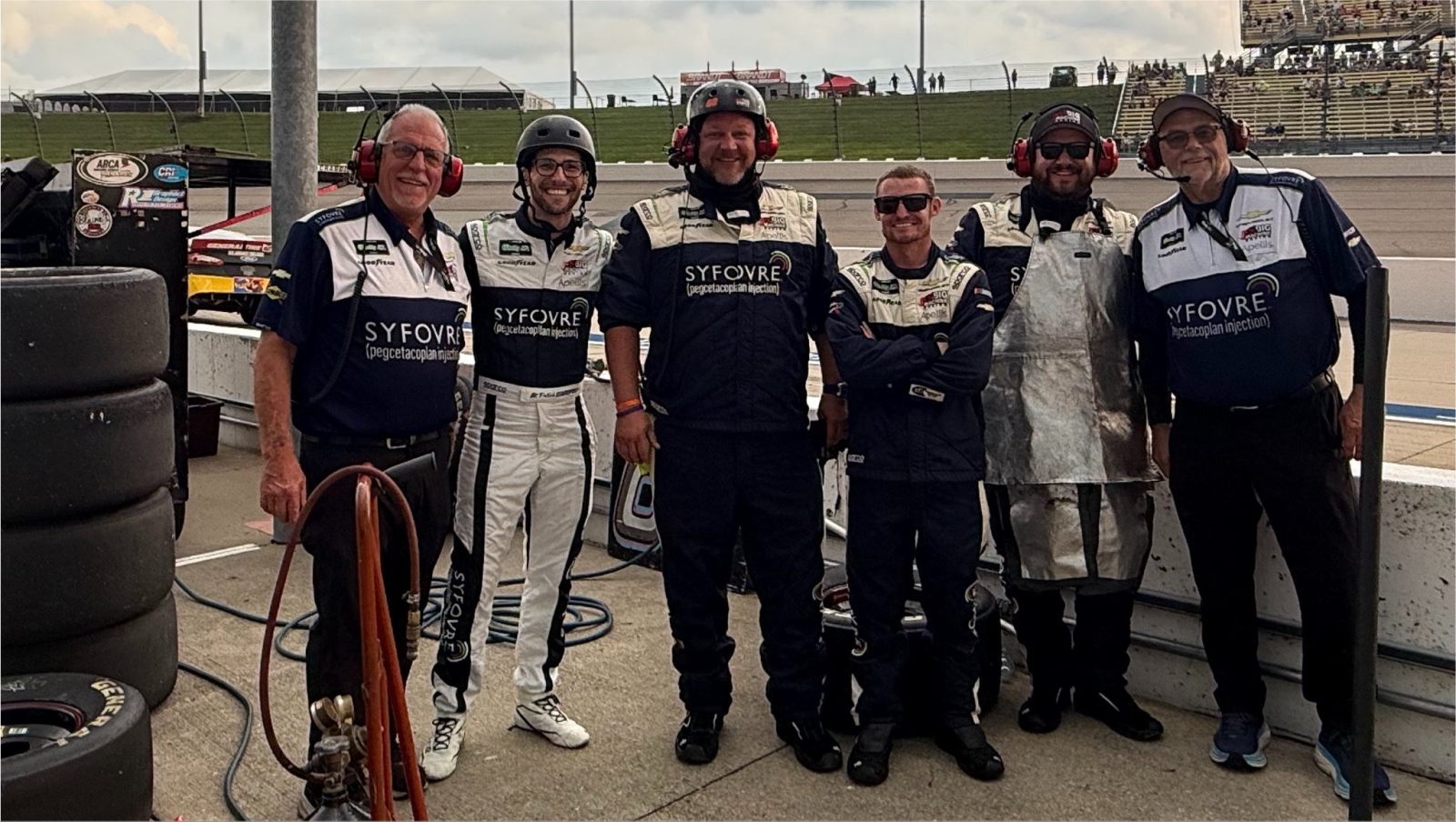 O’Reilly Series Rookie Patrick Staropoli Pits Alex Clubb’s ARCA Car at Iowa