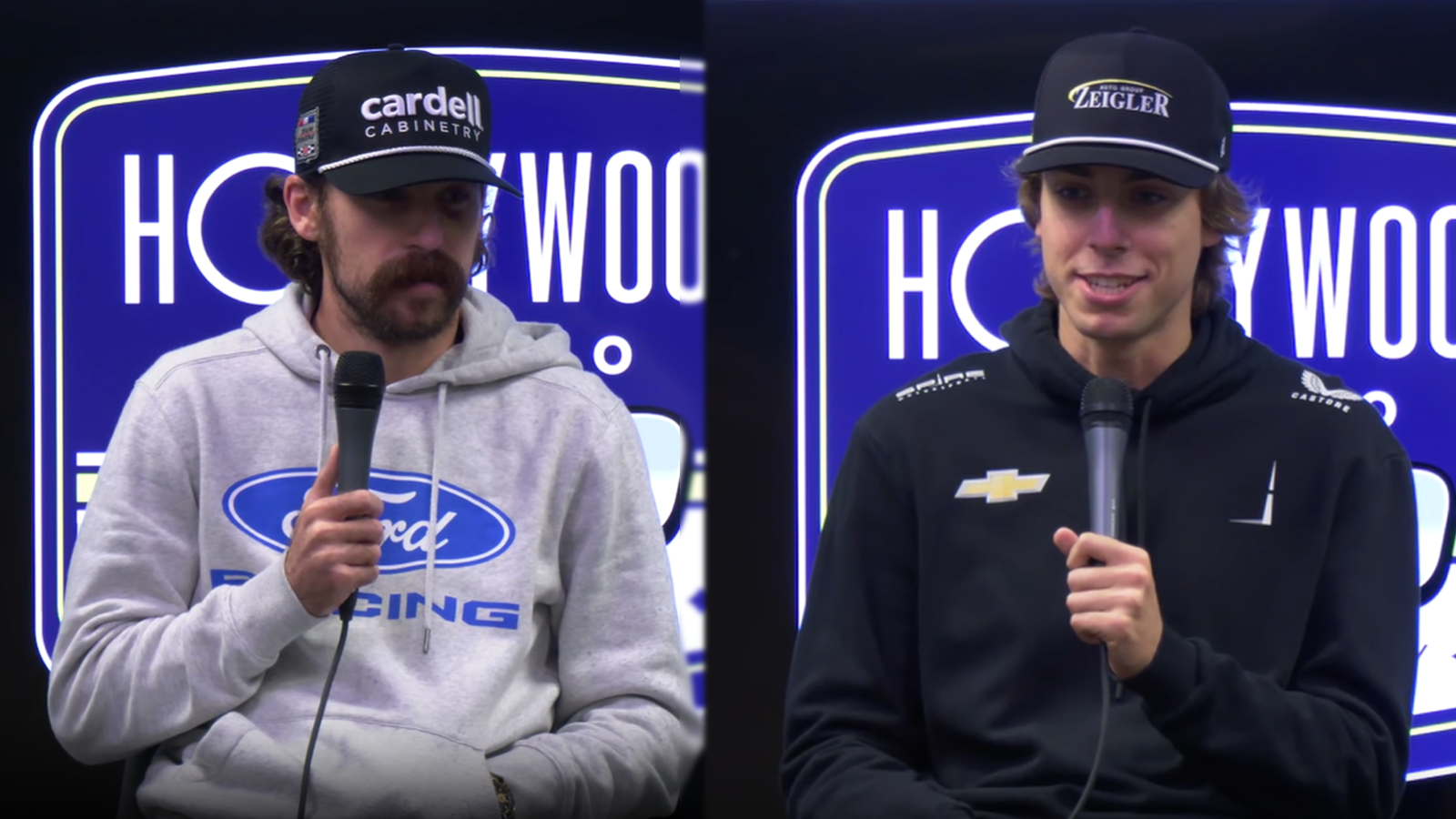 Lingering Anger Non-Existent for Blaney or Hocevar After Bristol Fight